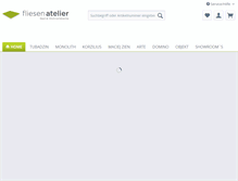 Tablet Screenshot of fliesen-atelier.de